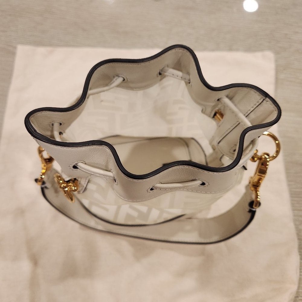 Fendi mon tresor mini bucket  bag
